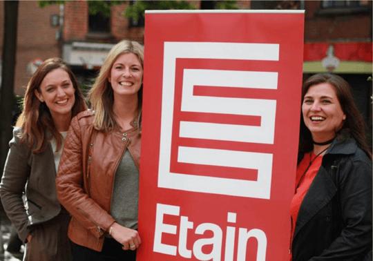 Etain Cuts Administrative Work by 50%